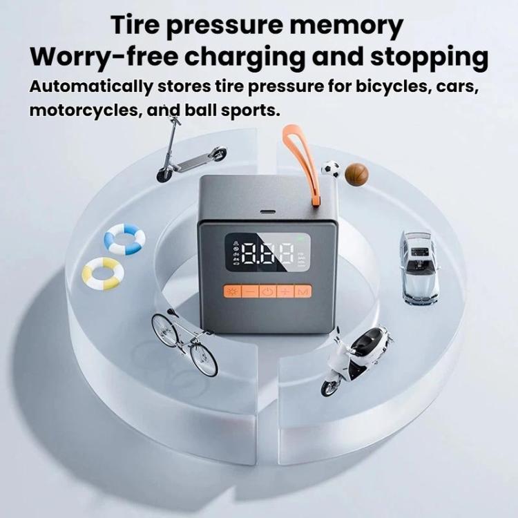 ALW-CQ-16 Automotive Digital Tire Inflator With Pressure Detection Portable Emergency Explosion-Proof Air Pump