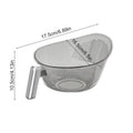 Kitchen Colander With Handle Household Rice Washing & Vegetable Cleaning Basket