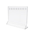 10-Hole Acrylic Fishing Lure Display Stand Lure Accessories Organizer, YX220