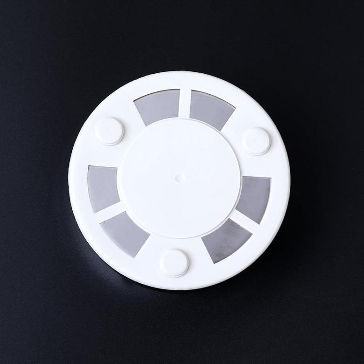 Rotating Sealed Ashtray with Lid Windproof Electroplated Finish Desktop Ashtray