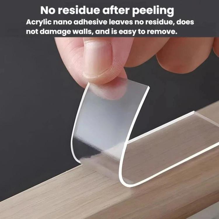 Transparent Double-Sided Adhesive Pads Cuttable & Residue-Free Mounting Stickers, 33pcs