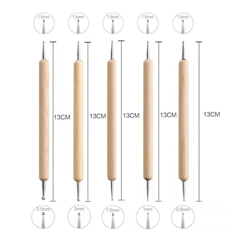 10-Piece Pottery Tool Set Clay Sculpting Carving Kit for Beginners - DIY Ceramic Clay Art Supplies