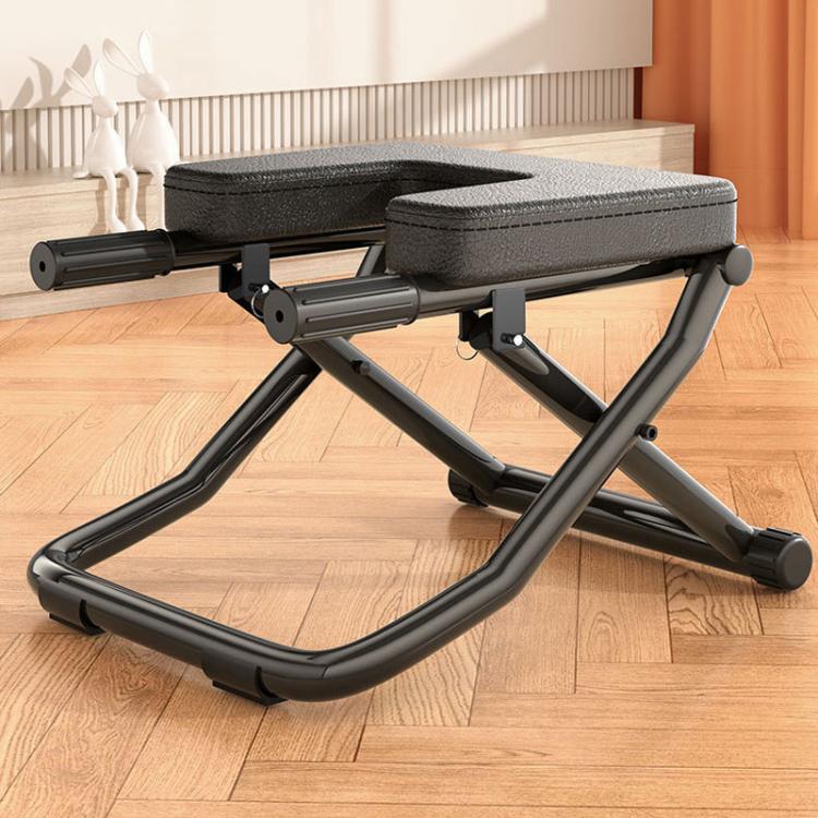 Foldable Yoga Inversion Bench Heavy-Duty Anti-Tip Chair for Home Fitness Body Shaping