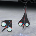 Automotive Wear-resistant Exhaust Pipe Grounding Anti-static Strap, Luminous + Reflective, Reflective