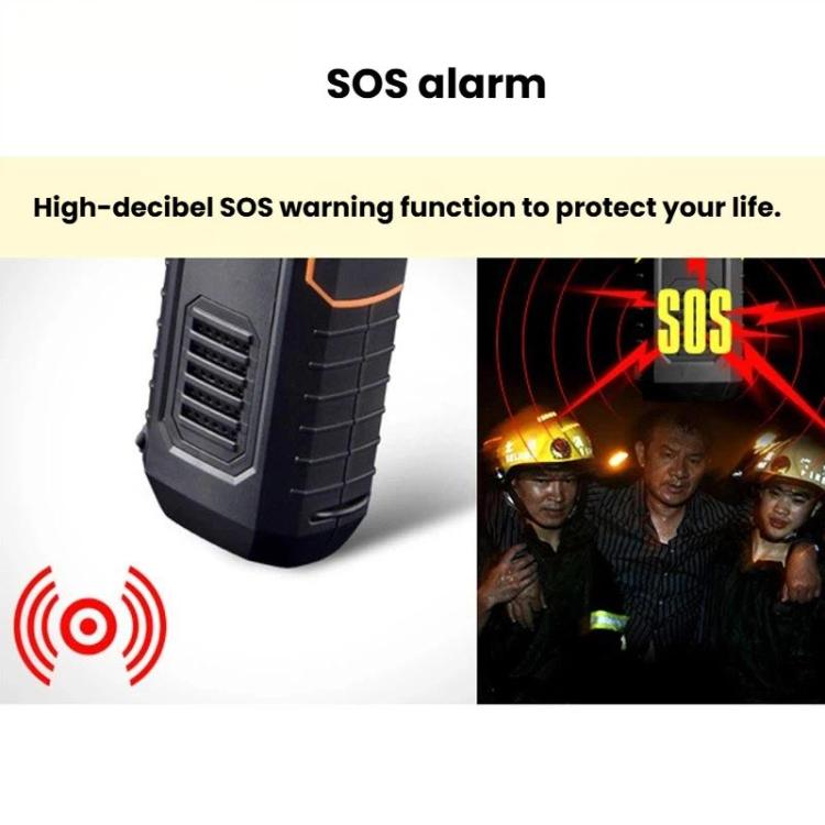 SB-5032E Outdoor Multi-Functional Flashlight Emergency Alarm Torch With Radio