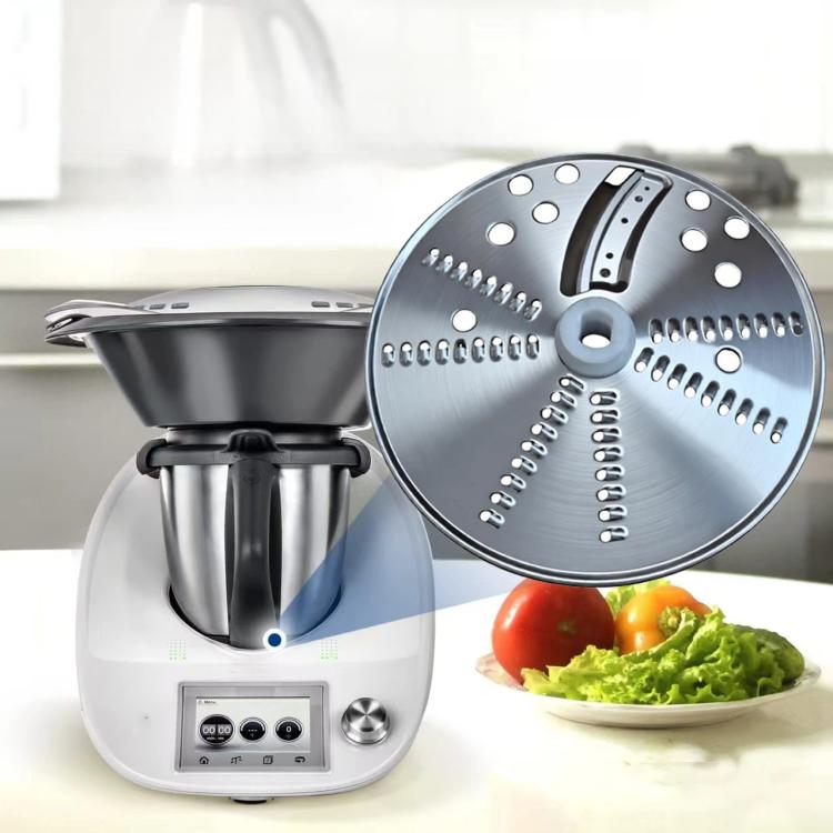 For Thermomix TM6 & TM5 Stainless Steel Cheese, Fruit & Vegetable Slicer & Grater Attachment, Slicer & Grater