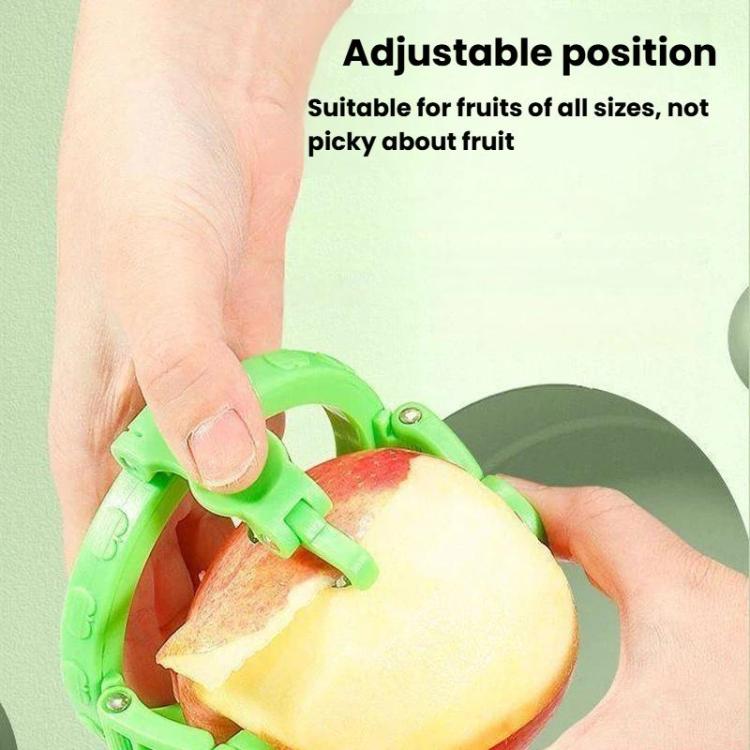 Hand-Cranked Peeler For Apples & Pears Portable Fast Fruit Peeling Knife, Hand-Cranked Peeler