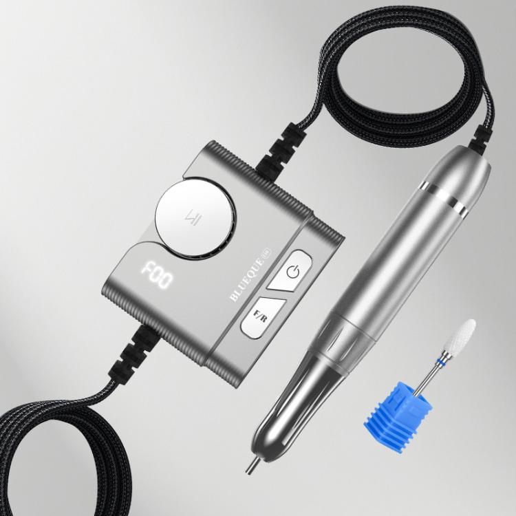 BLUEQUE BQ-116 Nail Hollow Cup Grinder Portable Wired Low-Noise Polishing Cuticle Removal Grinder, BQ-116
