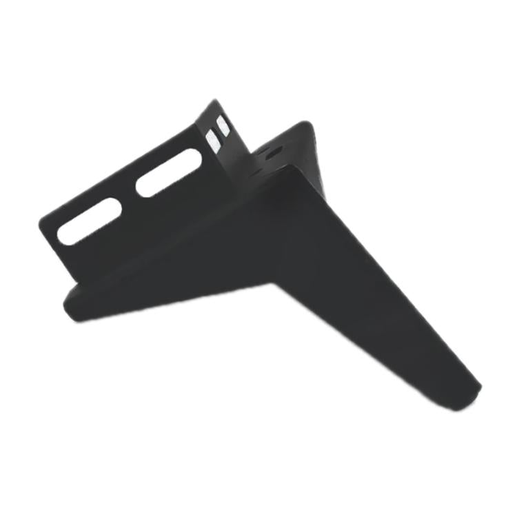 10pcs Furniture Support Legs With Self-tapping Screws Three-pronged Corner Brackets, 10cm, 13cm