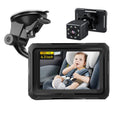 4.3 Inch 1080P HD Car Baby Monitor Infrared Night Vision Camera, With Cigarette Lighter, With USB