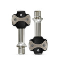 WEST BIKING Bicycle Road Bike Lock Pedal Double-Sided Lock 3 Bearing Bike Pedals