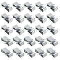 25pcs Universal Trailer Accessory Wire Clips Cable Organizer Clamps, 25pcs Cable Organizer Clamps