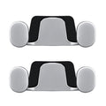 2pcs Vehicle-Mounted Metal Adhesive Double-Hook Phone Holder