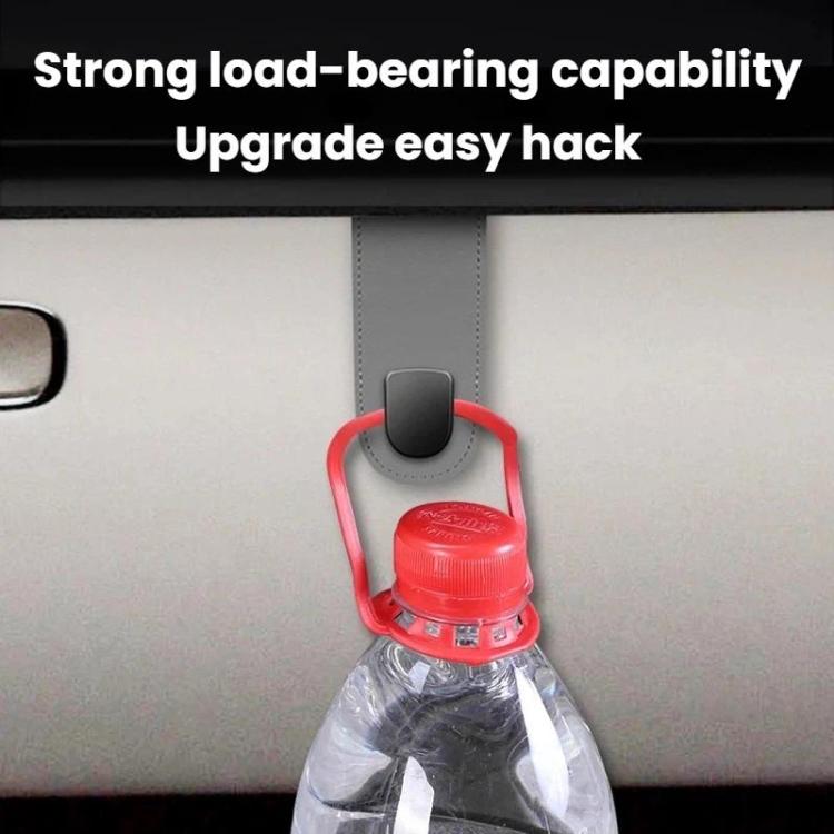2pcs Multifunctional Car Interior Hook and Storage Organizer, Single Black, Single Beige, Single Gray, Double Black, Double Gray, Double Beige