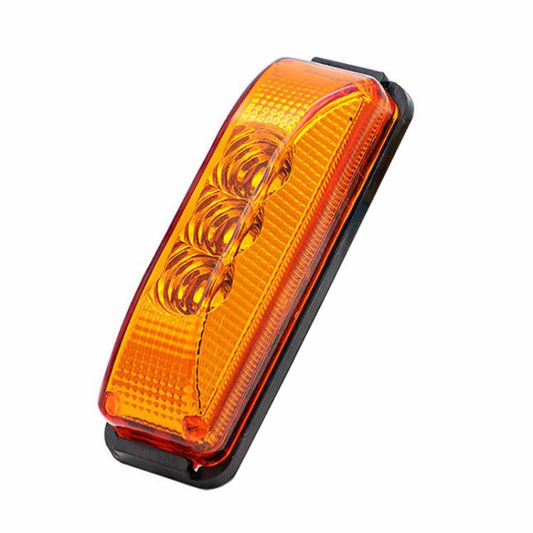 MK-197 High-Brightness 3-LEDs Truck Side Light Cargo Box Signal Marker Light
