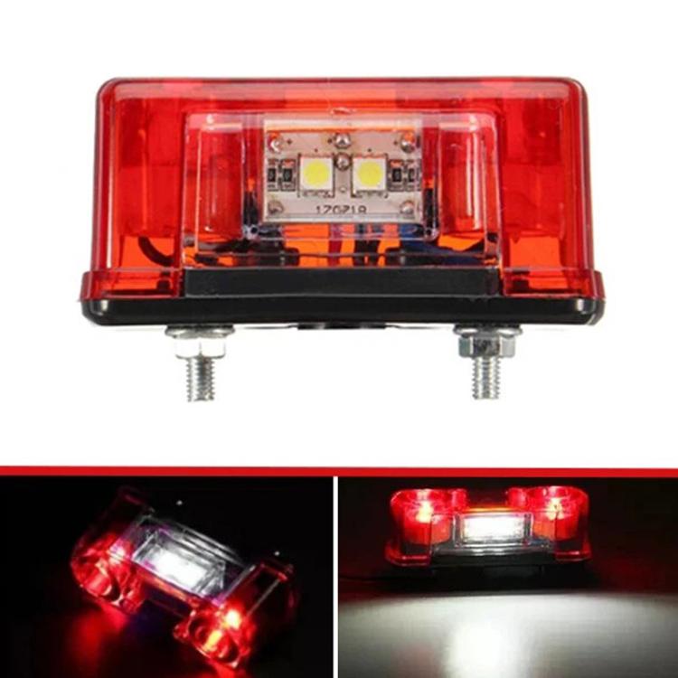 MK-136 10-30V Car Trailer License Plate Light IP65 Waterproof LED Light, MK-136