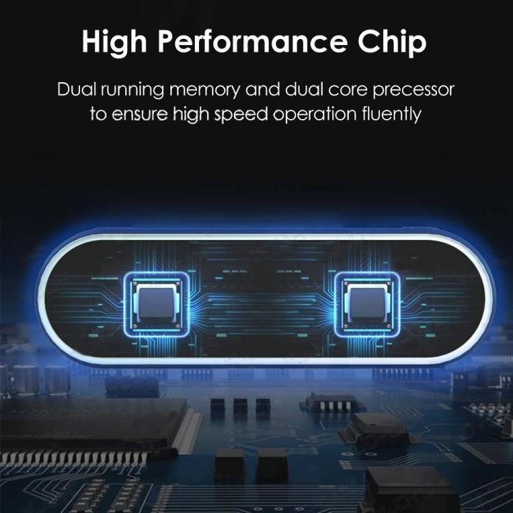 Colorful Head Up Display MPH/KMH Switchable Vehicle Speed Safety Warning Device, USB Cable, Dual USB Car Charger