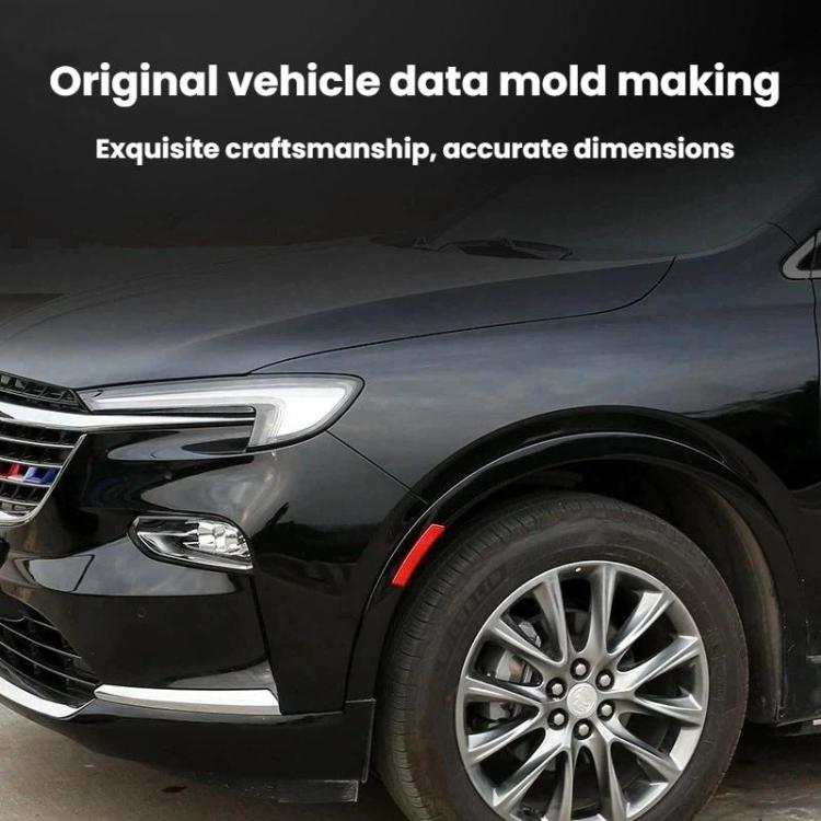 2pcs Universal Car Fender Reflective Sticker Body Warning Decal