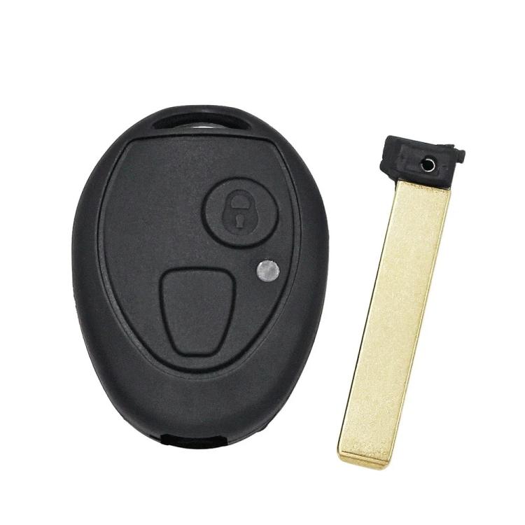 2 Buttons Straight Car Remote Key Fob Case, For Land Rover / BMW / MG Rover, For Land Rover Discovery