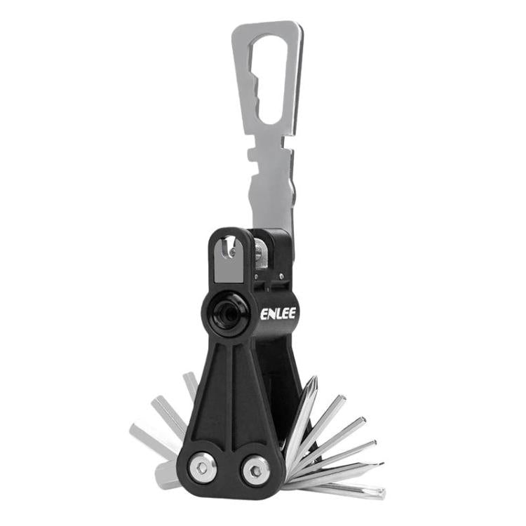 ENLEE EN93 18 In 1 Bike Multifunctional CO2 Inflator Head Hexagonal Repair Tool, EN93