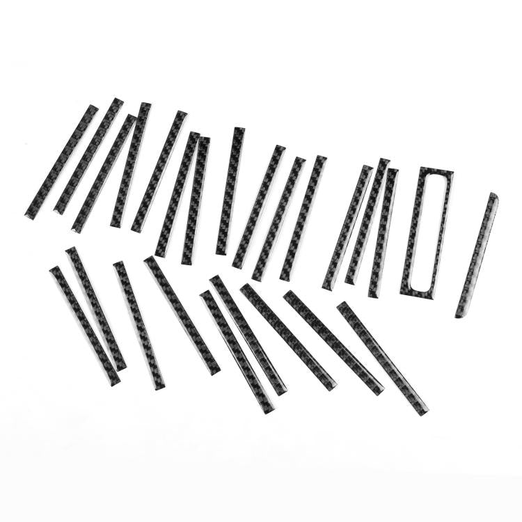 For Volkswagen Magotan / CC 25pcs /Set Left Hand Drive Storage Compartment Cover Panel Sticker