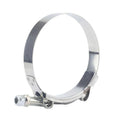 Automotive Motorcycle Muffler Exhaust Pipe Clamp Stainless Steel T-Type Heavy-Duty Clamp, 2 inch 51-61mm, 2.5 inch 64-74mm, 3 inch 77-87mm, 4 inch 102-112mm