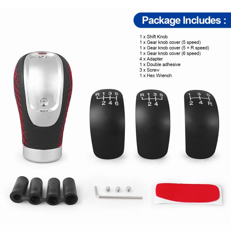 Automotive Aftermarket PU Shift Knob Gear Shift Lever With 3-Position Dial