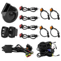 ATV LED Turn Signal Relay Kit, 8 LED Lights+Square Horn, 4 LED Lights+Square Horn, 6 LED Lights+1 Switch