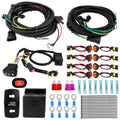 ATV Turn Signal Light Wiring Harness Kit Emergency Switch Flasher Accessories, CP-5532