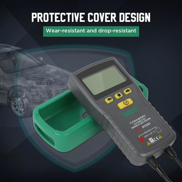 DUOYI Car Brake Fluid Water Content Digital Display Tester With Sound And Light Alarm, DY23C
