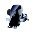 Car Navigation Phone Holder Air Vent Mount Fixing Bracket, Mirror Finish, Textured Finish
