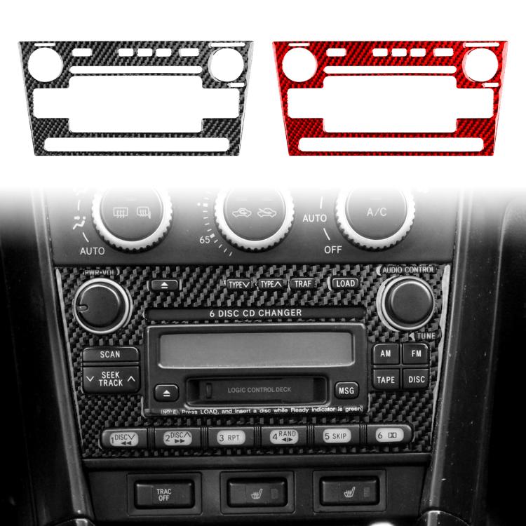 For 1999-2005 LEXUS IS300 Left-Hand Drive Radio Panel Sticker Type A, Type A Black, Type A Red
