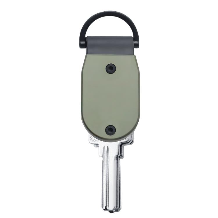 Aluminum Key Organizer Mini Key Holder for 2-6 Keys Compact Design Saves Pocket Space