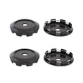 4pcs /Set 77mm Outer Diameter Blank Aftermarket Wheel Hub Center Caps