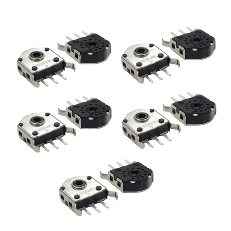 10pcs Mouse Wheel Encoder, Black Core 4.5mm, Black Core 5mm, Black Core 5.5mm, Black Core 15mm, Blue Core 7mm, Blue Core 8mm, Blue Core 9mm, Blue Core 10mm, Blue Core 11mm, Blue Core 12mm, Blue Core 12.6mm, Blue Core 13mm, Blue Core 14mm