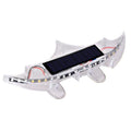 Car Solar-Powered Rear Wing Light Anti-Rear-End Collision Bat-Shaped Decorative Light