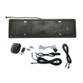 European-Standard Electric Vehicle License Plate Flip Frame Modification, Single Plate, Double Plate