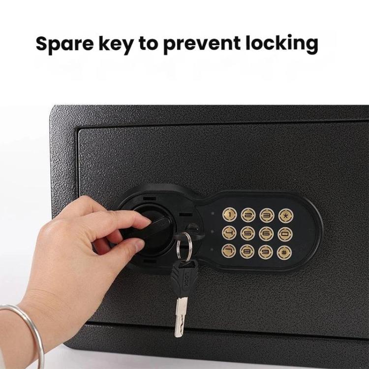 Home Safe All-Steel Anti-Theft Concealed Wall Safe