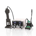 BAKU BA-909A+ 800W Digital Hot Air Rework Station & Soldering Iron 2-in-1, with Temp Lock, Sleep Mode for Phone/PCB Repair, 110V US Plug, 220V EU Plug