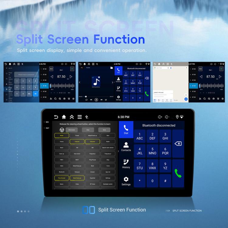 For Honda Civic 2001-2005 Android Car Central Control Screen Navigation Bluetooth Player, 4-Core 2GB + 64GB, 4-Core 4GB + 64GB, 4-Core 4GB + 128GB, 8-Core 4GB + 64GB, 8-Core 6GB + 128GB