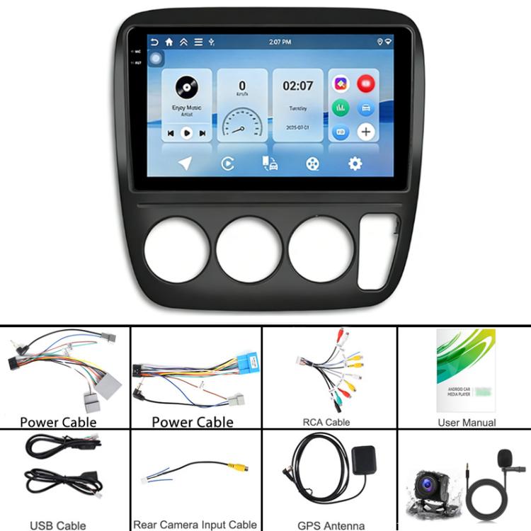For Honda CRV 1997-2001 Android 15 Car Navigation System Bluetooth Player, 4-Core 2GB+64GB, 4-Core 4GB+64GB, 4-Core 4GB+128GB, 8-Core 4GB+64GB, 8-Core 6GB+128GB