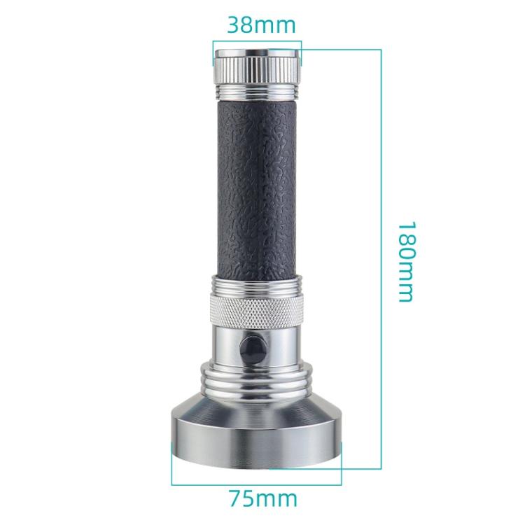 100 LED Aluminum Alloy Banknote Detector UV Flashlight