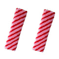 2pcs Car Seatbelt Lamb Wool Shoulder Pad Decoration