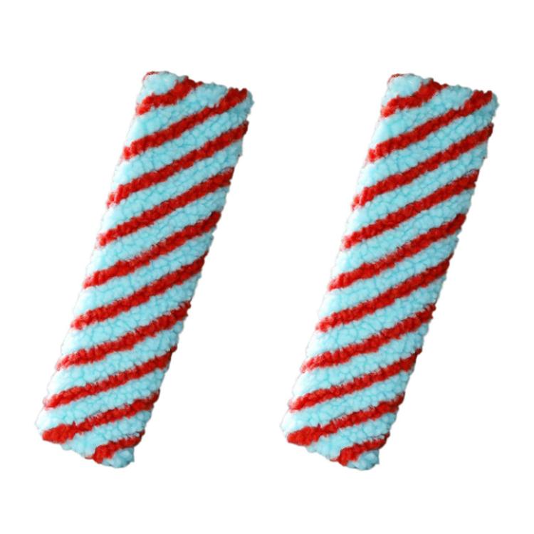 2pcs Car Seatbelt Lamb Wool Shoulder Pad Decoration