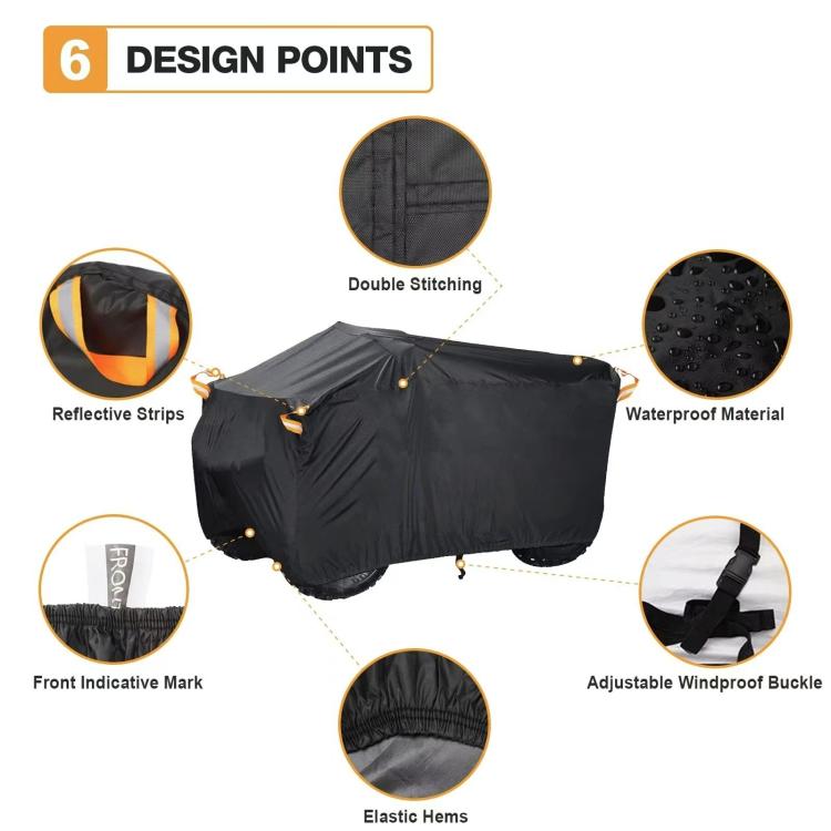 Beach Buggy ATV Dust Waterproof Cover, L, XL, XXL, XXXL