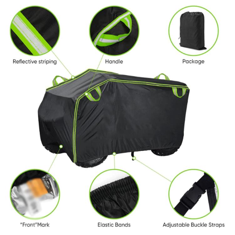 Thickened Electric ATV Dust Waterproof Cover, L, XL, XXL, XXXL