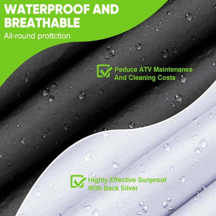Thickened Electric ATV Dust Waterproof Cover, L, XL, XXL, XXXL