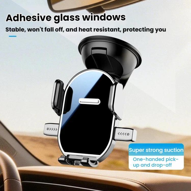 360-Degree Rotating Car Vent Suction Cup Mount Vent-Free Car Navigation Phone Holder, Single Mount, Mount+Strong Adhesive Auxiliary Disc, Mount+Vent Hook, Mount+Parking Sign