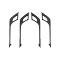 For 2019-2024 Cadillac CT5 Left-Hand Drive 4pcs /Set Interior Door Handle Stickers