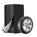 Universal Dust Proof Tire Shield Protective Tarp for Vehicle's 4 Tires Waterproof 420D Oxford Fabric, D65xH90cm, D73xH110cm, D85xH120cm